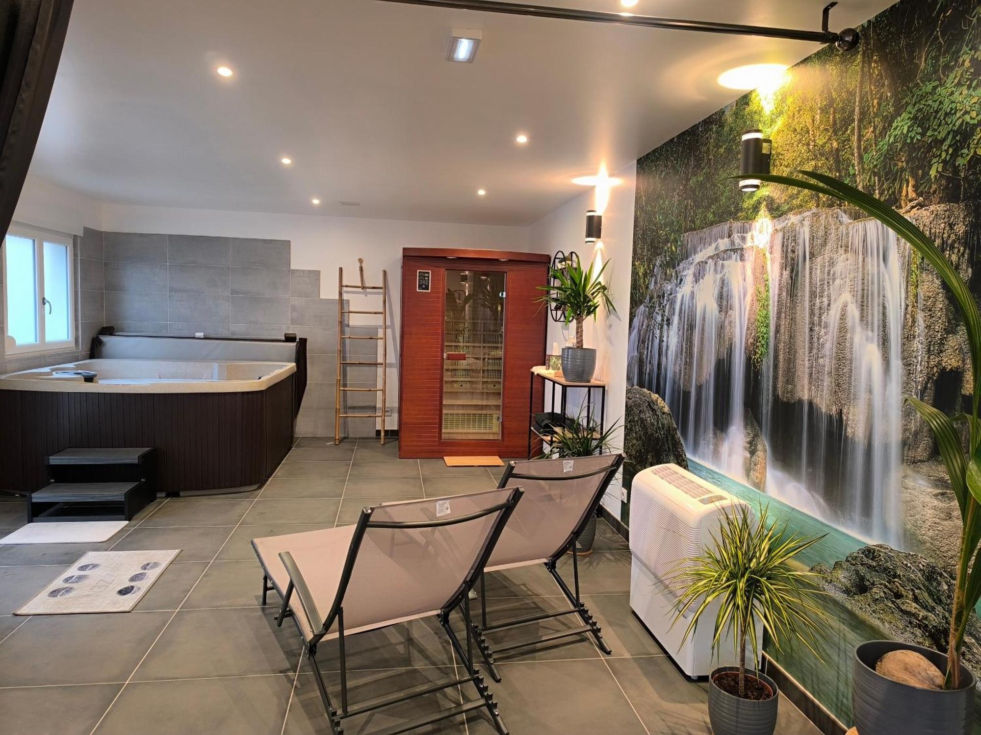 Gite Bonheur Et Charme Spa-Sauna Forfait 2H Inclus Kintzheim Exterior foto